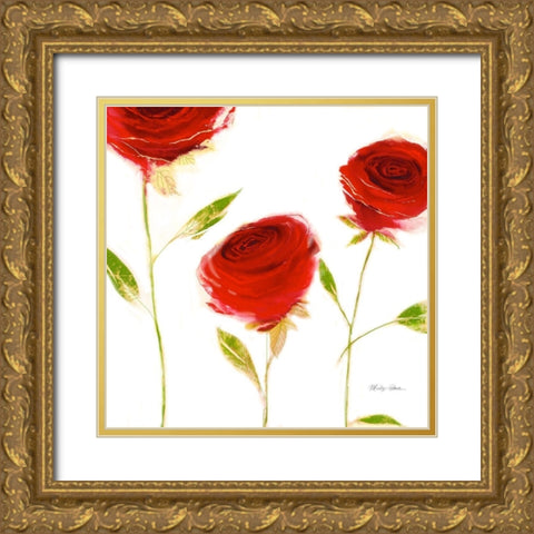 Salsa Gold Ornate Wood Framed Art Print with Double Matting by Robertson, Marilyn