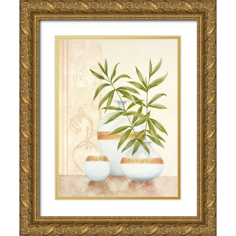 Sheer Elegance II Gold Ornate Wood Framed Art Print with Double Matting by Sedalia, David