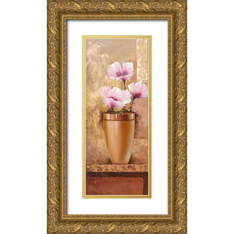 Cottage Kitchen I Gold Ornate Wood Framed Art Print with Double Matting by Babichev