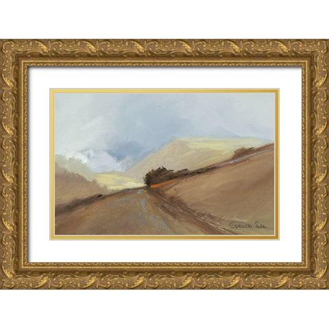 HEAVEN AND EARTH II Gold Ornate Wood Framed Art Print with Double Matting by Lee, Spencer