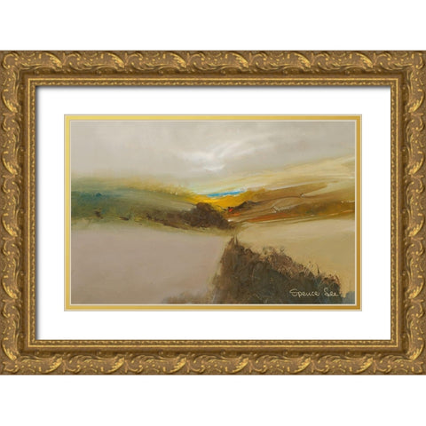 HEAVEN AND EARTH III Gold Ornate Wood Framed Art Print with Double Matting by Lee, Spencer