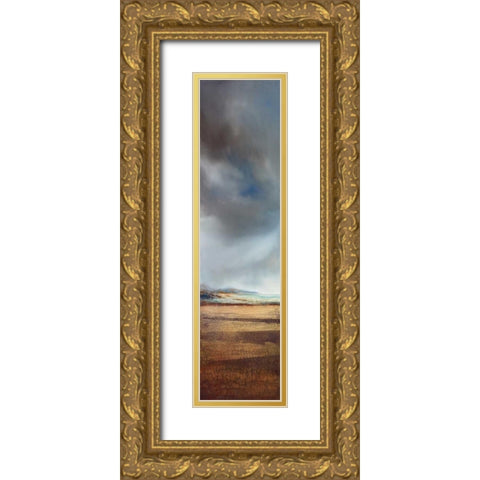 Coastal Retreat I Gold Ornate Wood Framed Art Print with Double Matting by Dworok, Peter