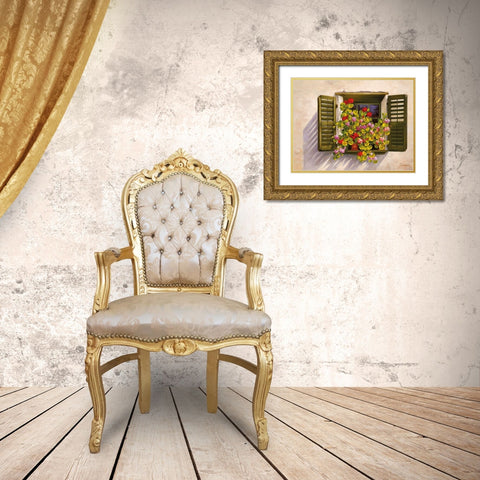 WONDERFUL VIEW I Gold Ornate Wood Framed Art Print with Double Matting by Schoelnhammer, Heinz