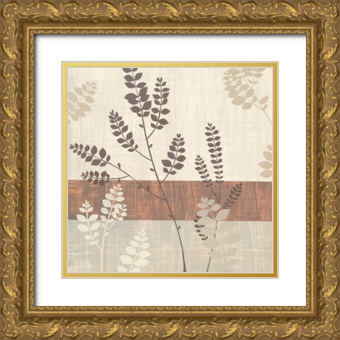 On The Breeze II Gold Ornate Wood Framed Art Print with Double Matting by Design Show