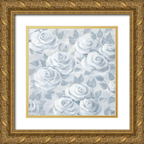 Timeless Elegance II Gold Ornate Wood Framed Art Print with Double Matting by Lake, Kaye