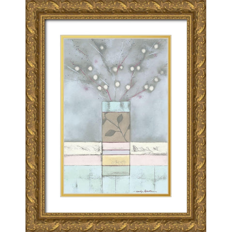 COLOUR PALETTE I Gold Ornate Wood Framed Art Print with Double Matting by Robertson, Marilyn