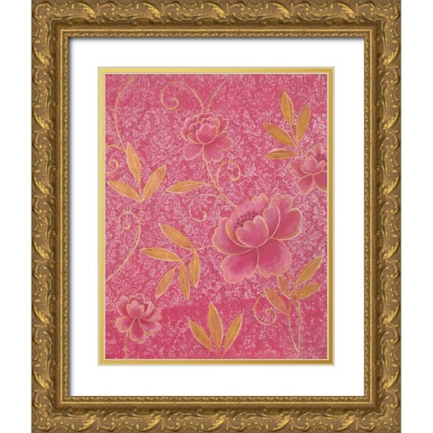 Illusion I Gold Ornate Wood Framed Art Print with Double Matting by Design Show