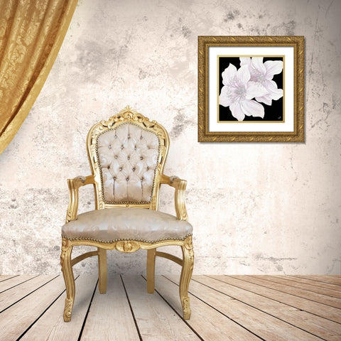 Affection II Gold Ornate Wood Framed Art Print with Double Matting by Lake, Kaye