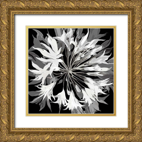 Radiance II Gold Ornate Wood Framed Art Print with Double Matting by Scaffardi, Sally