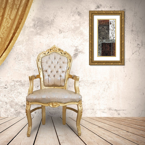 Lateral Thinking I Gold Ornate Wood Framed Art Print with Double Matting by Carter, Brad