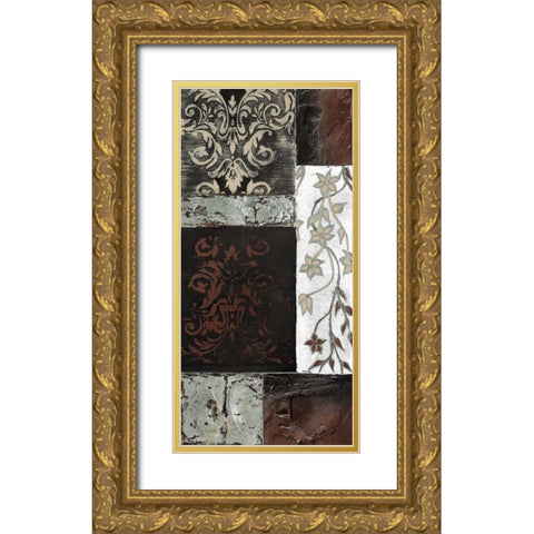 Lateral Thinking II Gold Ornate Wood Framed Art Print with Double Matting by Carter, Brad