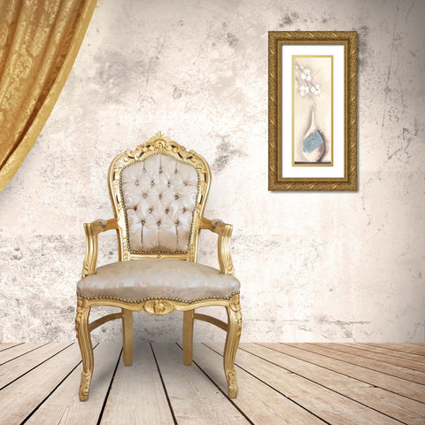 PLATINIUM I Gold Ornate Wood Framed Art Print with Double Matting by Robertson, Marilyn