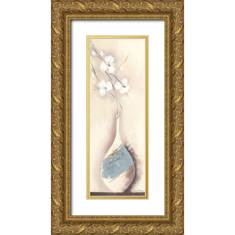 PLATINIUM I Gold Ornate Wood Framed Art Print with Double Matting by Robertson, Marilyn