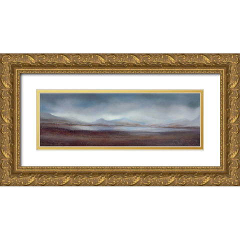 Distant Horizons I Gold Ornate Wood Framed Art Print with Double Matting by Dworok, Peter