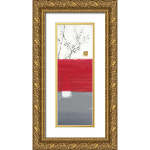 Window Garden I Gold Ornate Wood Framed Art Print with Double Matting by Gore, Ally-Reader, Robert