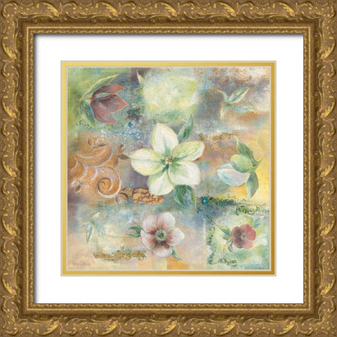 Beauty II Gold Ornate Wood Framed Art Print with Double Matting by Withaar, Rian