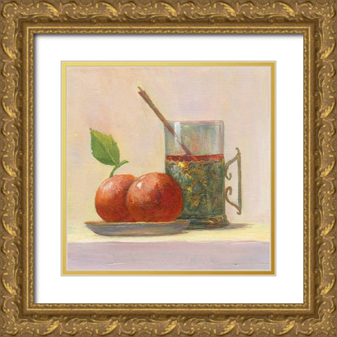 FROM THE KITCHEN I Gold Ornate Wood Framed Art Print with Double Matting by Slava