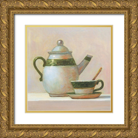 FROM THE KITCHEN VII Gold Ornate Wood Framed Art Print with Double Matting by Slava
