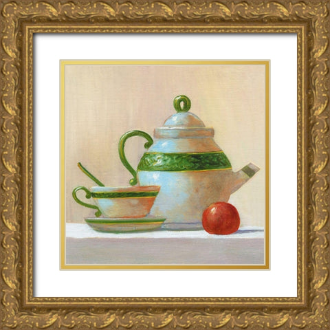 FROM THE KITCHEN VIII Gold Ornate Wood Framed Art Print with Double Matting by Slava