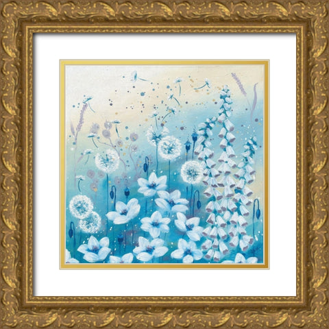 MEADOW SEEDS I Gold Ornate Wood Framed Art Print with Double Matting by Lake, Kaye