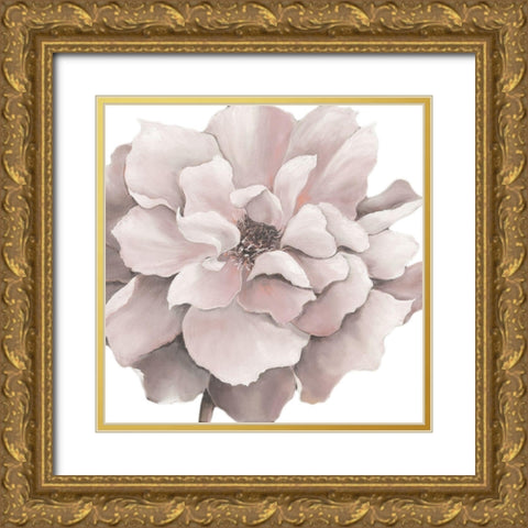 PINK PRECIOUS Gold Ornate Wood Framed Art Print with Double Matting by Withaar, Rian