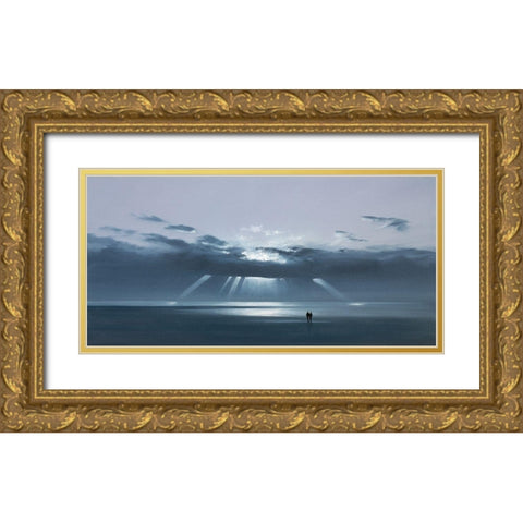 NATURES BOUNTY Gold Ornate Wood Framed Art Print with Double Matting by Lee, Spencer