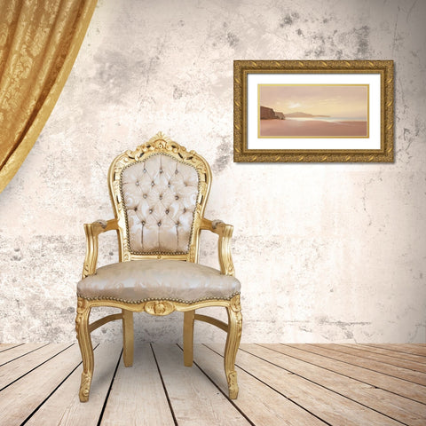 BEYOND THE BREAKERS II Gold Ornate Wood Framed Art Print with Double Matting by Lee, Spencer