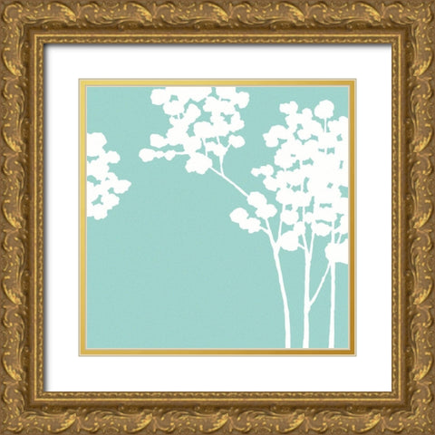 SUMMERS BOUNTY V Gold Ornate Wood Framed Art Print with Double Matting by Sakai, Takashi