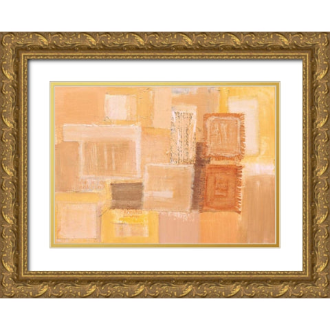 Harmony II Gold Ornate Wood Framed Art Print with Double Matting by Gehring, Irmtraud