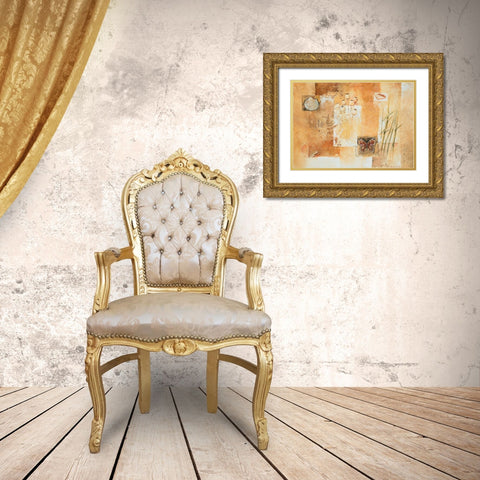 Nature II Gold Ornate Wood Framed Art Print with Double Matting by Dubois, Alain
