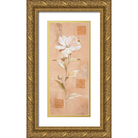 Dream in cream I Gold Ornate Wood Framed Art Print with Double Matting by Butler, Peter