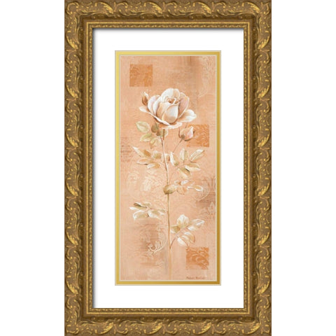 Dream in cream II Gold Ornate Wood Framed Art Print with Double Matting by Butler, Peter
