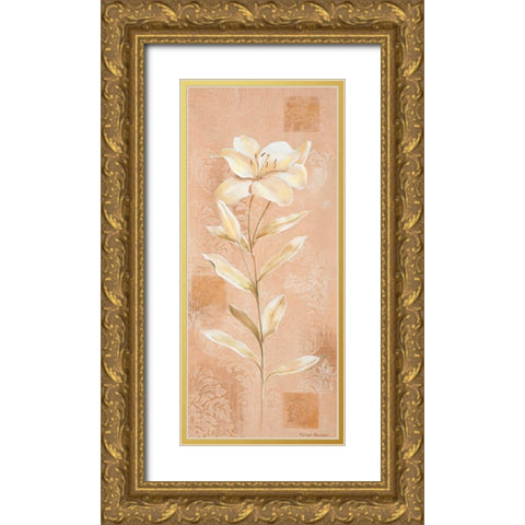 Dream in cream III Gold Ornate Wood Framed Art Print with Double Matting by Butler, Peter