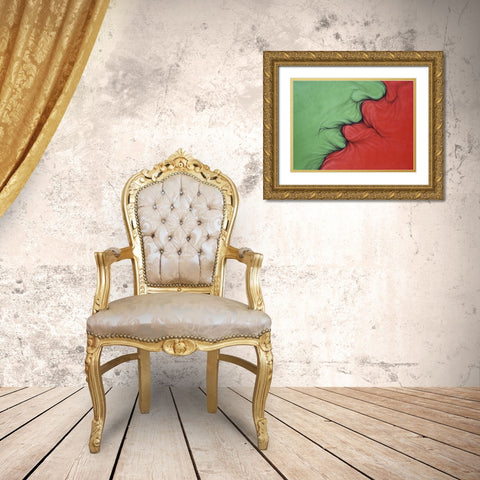 Complementarios Gold Ornate Wood Framed Art Print with Double Matting by Bertani, Ernesto