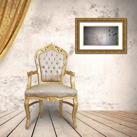 Serment Du Jeu De Paume Gold Ornate Wood Framed Art Print with Double Matting by David, Jacques-Louis