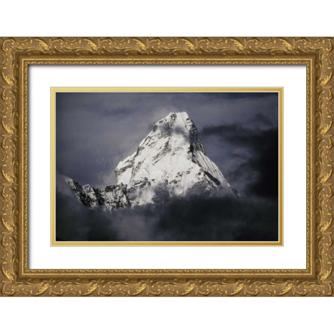 Music Making Angel with Lute Gold Ornate Wood Framed Art Print with Double Matting by Da Forli, Melozzo