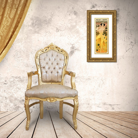 Palais de la  Danse Gold Ornate Wood Framed Art Print with Double Matting by Orazi, Manuel