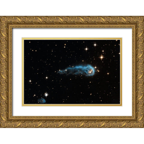 Protostar in the Cygnus Gold Ornate Wood Framed Art Print with Double Matting by NASA