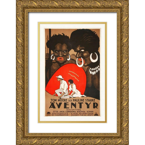 Aventyr Gold Ornate Wood Framed Art Print with Double Matting by Hollywood Photo Archive