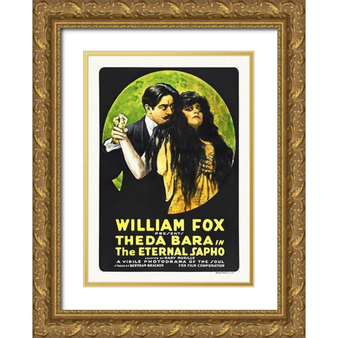 Eternal sapho poster 01 Gold Ornate Wood Framed Art Print with Double Matting by Hollywood Photo Archive