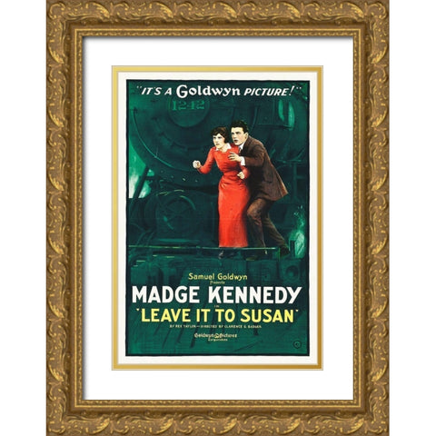 Leave It To Susan Gold Ornate Wood Framed Art Print with Double Matting by Hollywood Photo Archive