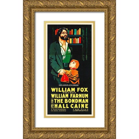The Bondman Gold Ornate Wood Framed Art Print with Double Matting by Hollywood Photo Archive