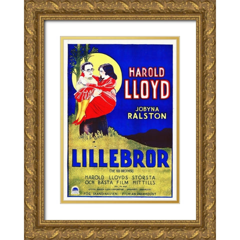 The Kids Brother Gold Ornate Wood Framed Art Print with Double Matting by Hollywood Photo Archive