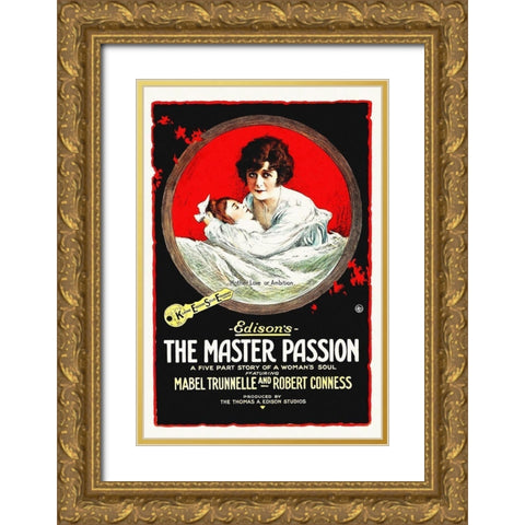 The Master Passion Gold Ornate Wood Framed Art Print with Double Matting by Hollywood Photo Archive