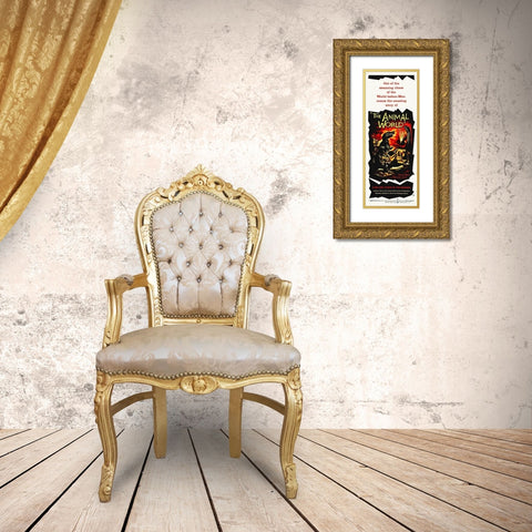 Animal World Gold Ornate Wood Framed Art Print with Double Matting by Hollywood Photo Archive