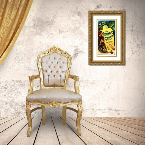 The Mummys Ghost Gold Ornate Wood Framed Art Print with Double Matting by Hollywood Photo Archive
