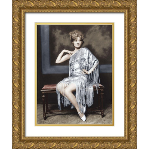 Bernice Ackerman Gold Ornate Wood Framed Art Print with Double Matting by Hollywood Photo Archive