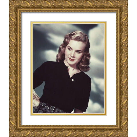 Carol Baker Gold Ornate Wood Framed Art Print with Double Matting by Hollywood Photo Archive