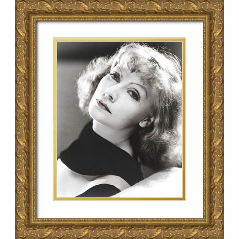 Greta Garbo - Susanne Lennox,  Her Fall And Rise Gold Ornate Wood Framed Art Print with Double Matting by Hollywood Photo Archive