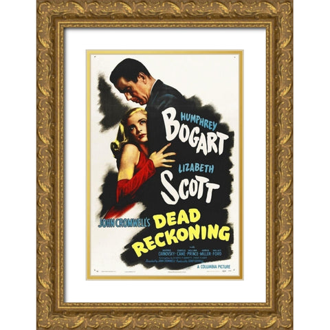 Dead Reckoning Gold Ornate Wood Framed Art Print with Double Matting by Hollywood Photo Archive